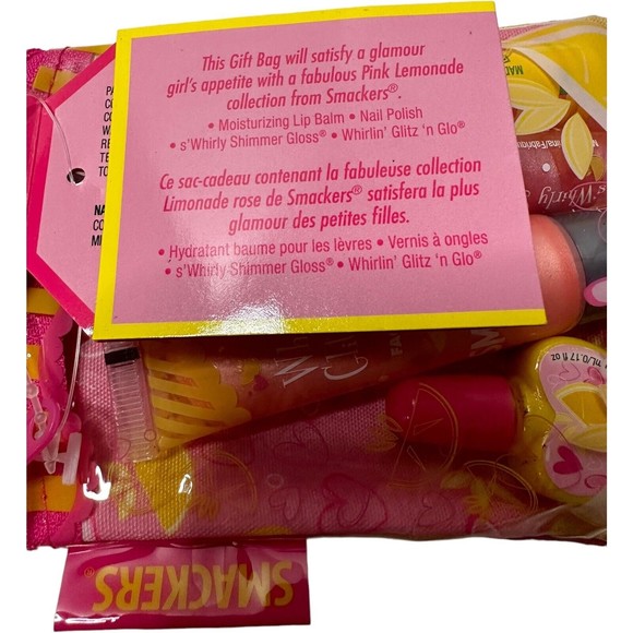 Lip Smacker Glam Bag Pink Lemonade SEALED chapstick, Lip Gloss, Glow, Polish - Picture 7 of 15